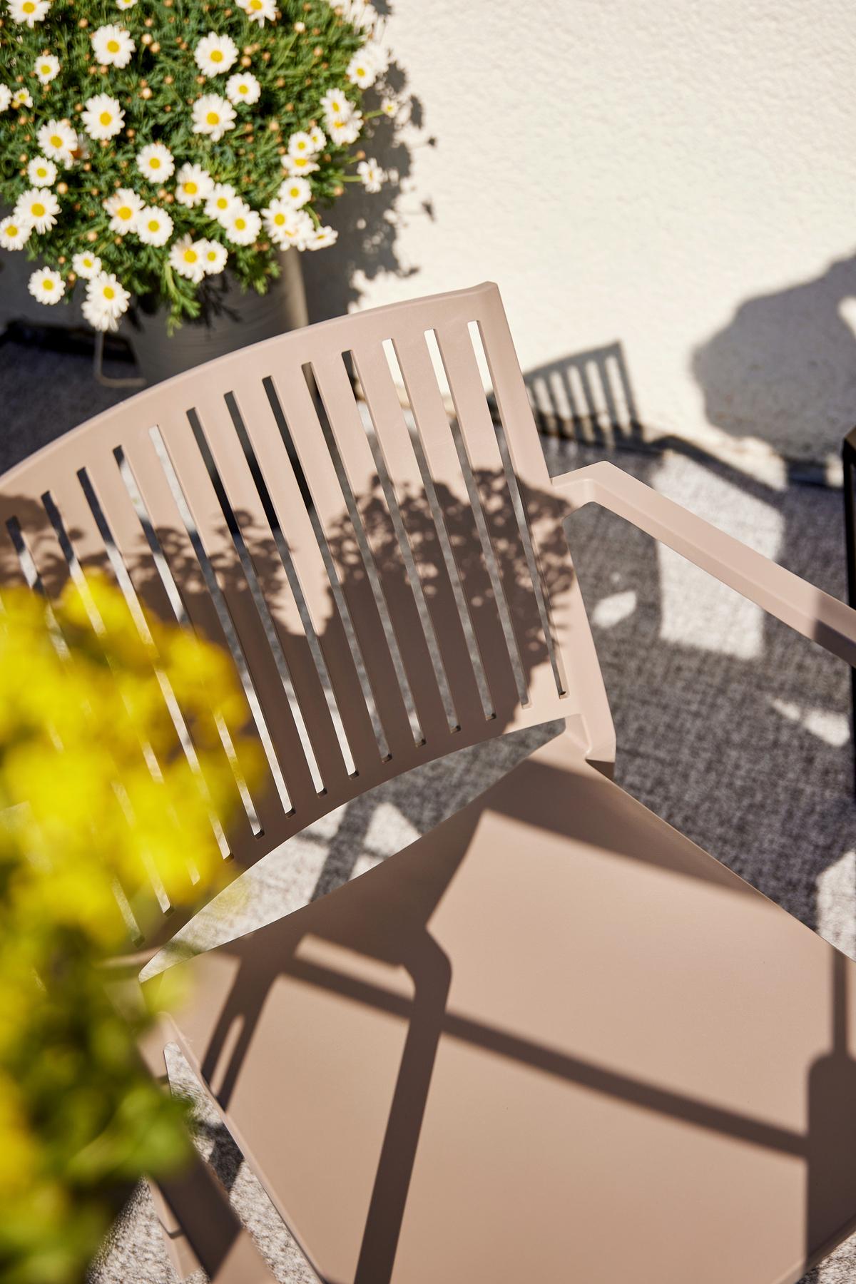 Stapelstuhl T20107 - Taupe, Basics, Kunststoff (57/80/56cm) - Siena Garden