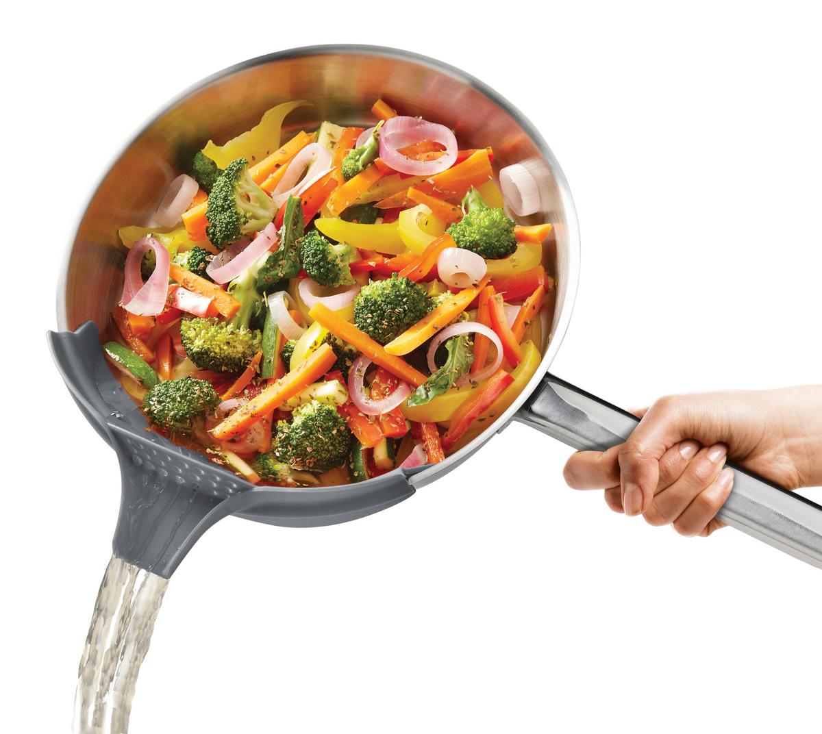 Szűrő Cooking - szürke, műanyag (23/6/6cm) - Metaltex