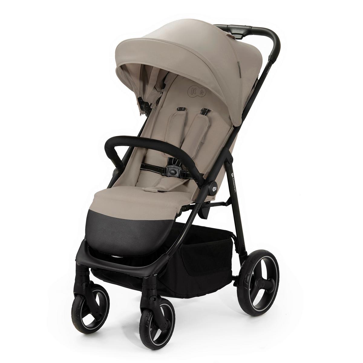 Buggy Trig 3 Beige, B/h/t: 54x107,5x91cm - Beige/Schwarz, Basics (54/107.5/91cm) - Kinderkraft