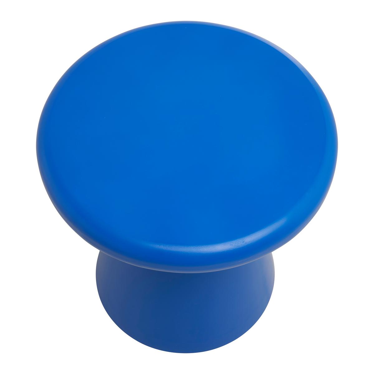 ODKLÁDACÍ STOLEK MARINO -STUDIO- - modrá, Lifestyle, kompozitní dřevo (40/40cm) - Premium Living