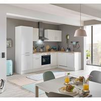 Eckküche Turin Weiß/Eiche Dekor 280x175 cm - Weiß/Eiche Artisan, Basics, Holzwerkstoff (280/175cm) - MID.YOU