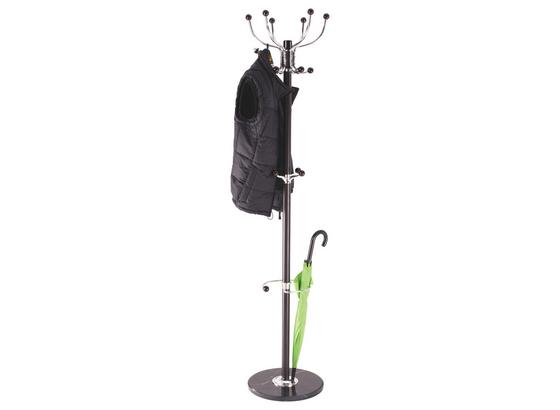 Šatní Stojan Mecki - černá, Moderní, kov (38/176cm) Šatní Stojan Mecki - černá, Moderní, kov (38/176cm)