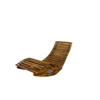 Schaukelliege Ph-Aca-El - Akaziefarben, Basics, Holz (156/60/72cm)