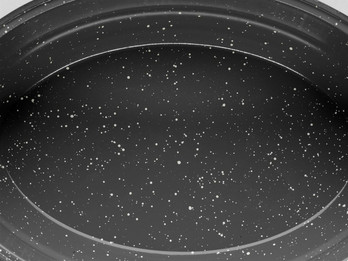 Gsw Bräter Ceramica Xl Schwarz, B/l25x38cm - Schwarz, Basics, Metall (25/38cm) - GSW