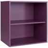 Regal Stehend/hängend Box B: 46 Cm Violett - Violett, MODERN, Holzwerkstoff (46/46/25cm) - Ondega