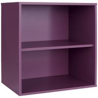 Regal Stehend/hängend Box B: 46 Cm Violett - Violett, MODERN, Holzwerkstoff (46/46/25cm) - Ondega