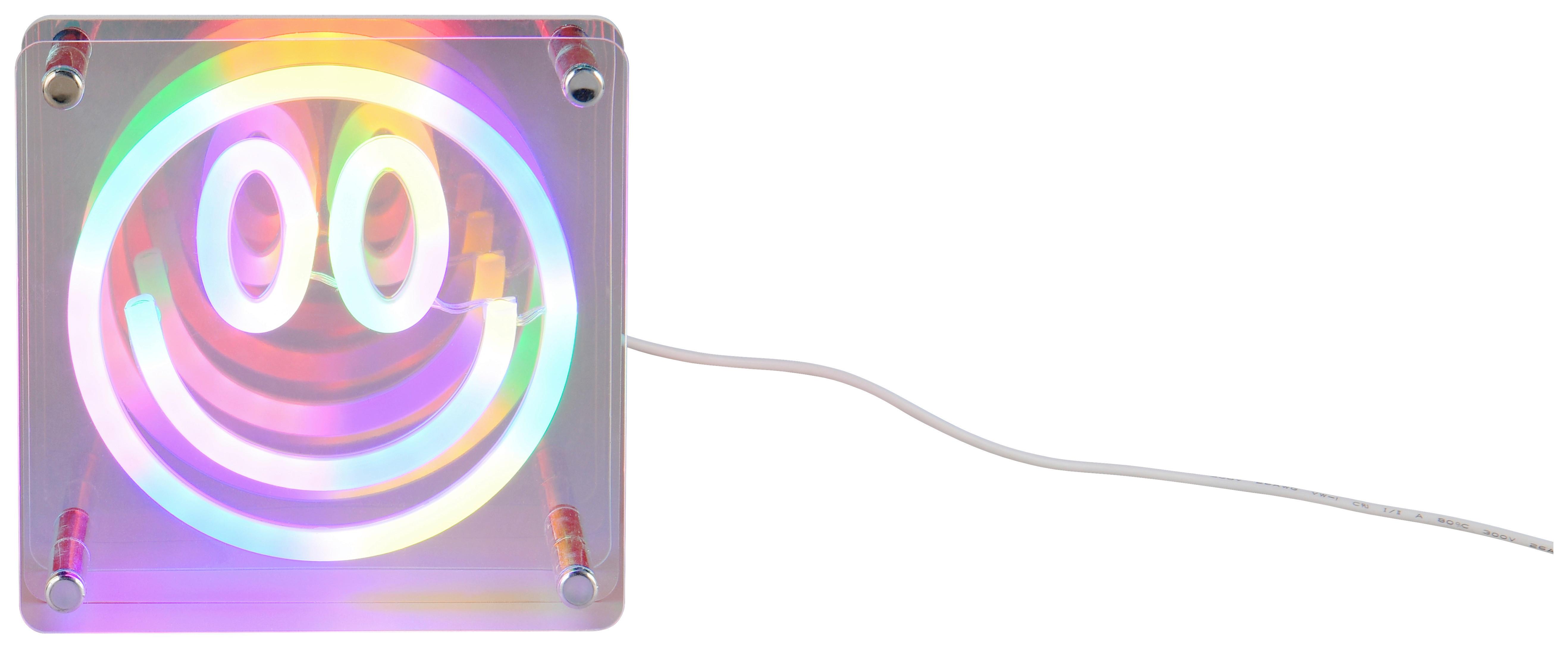 DEKORAČNÍ LED SVÍTIDLO HELGA - průhledné, Moderní, kov/plast (14,5/14,5/5cm) - Mömax