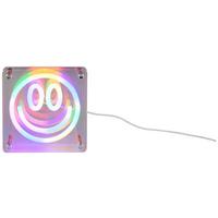 DEKORAČNÍ LED SVÍTIDLO HELGA - průhledné, Moderní, kov/plast (14,5/14,5/5cm) - Mömax