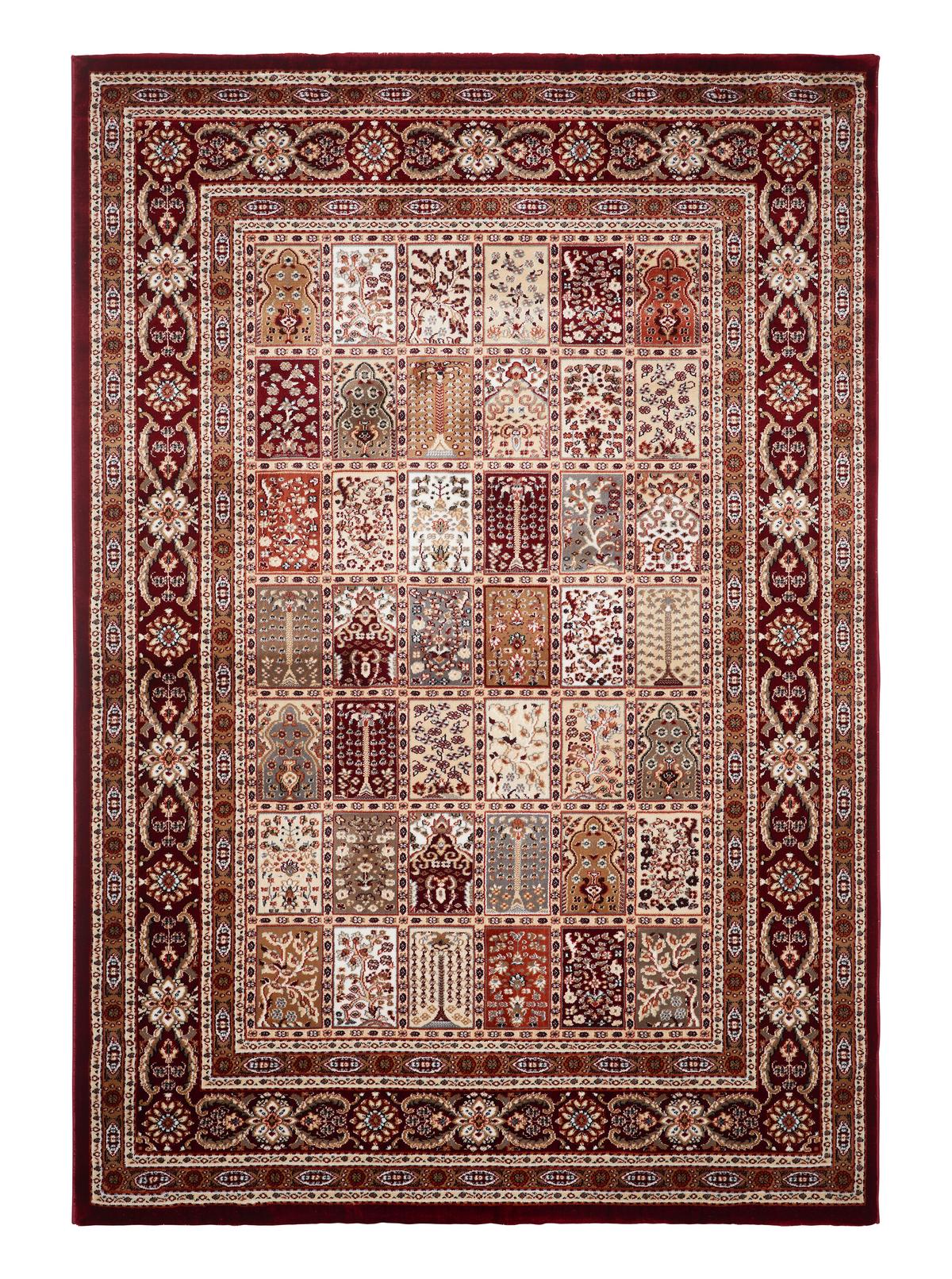 Szőtt Szőnyeg Alois Kb. 120/170cm - piros, Basics, műanyag (120/170cm) - James Wood