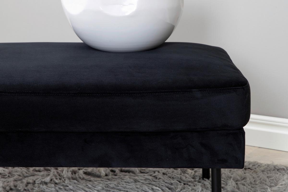 Hocker Zoom - Design, Textil/Metall (85/47/64cm) - Livetastic