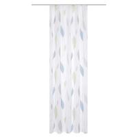 Fertigvorhang Blau Grün B: 140 Cm - Blau/Grün, KONVENTIONELL, Textil (140/225cm) - Schmidt W. Gmbh