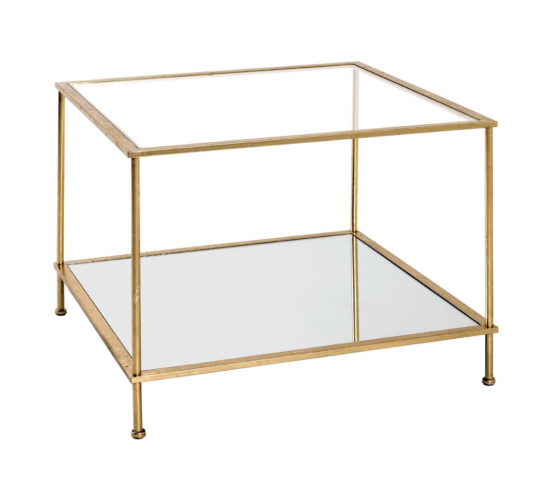 Beistelltisch mit Glasplatten
