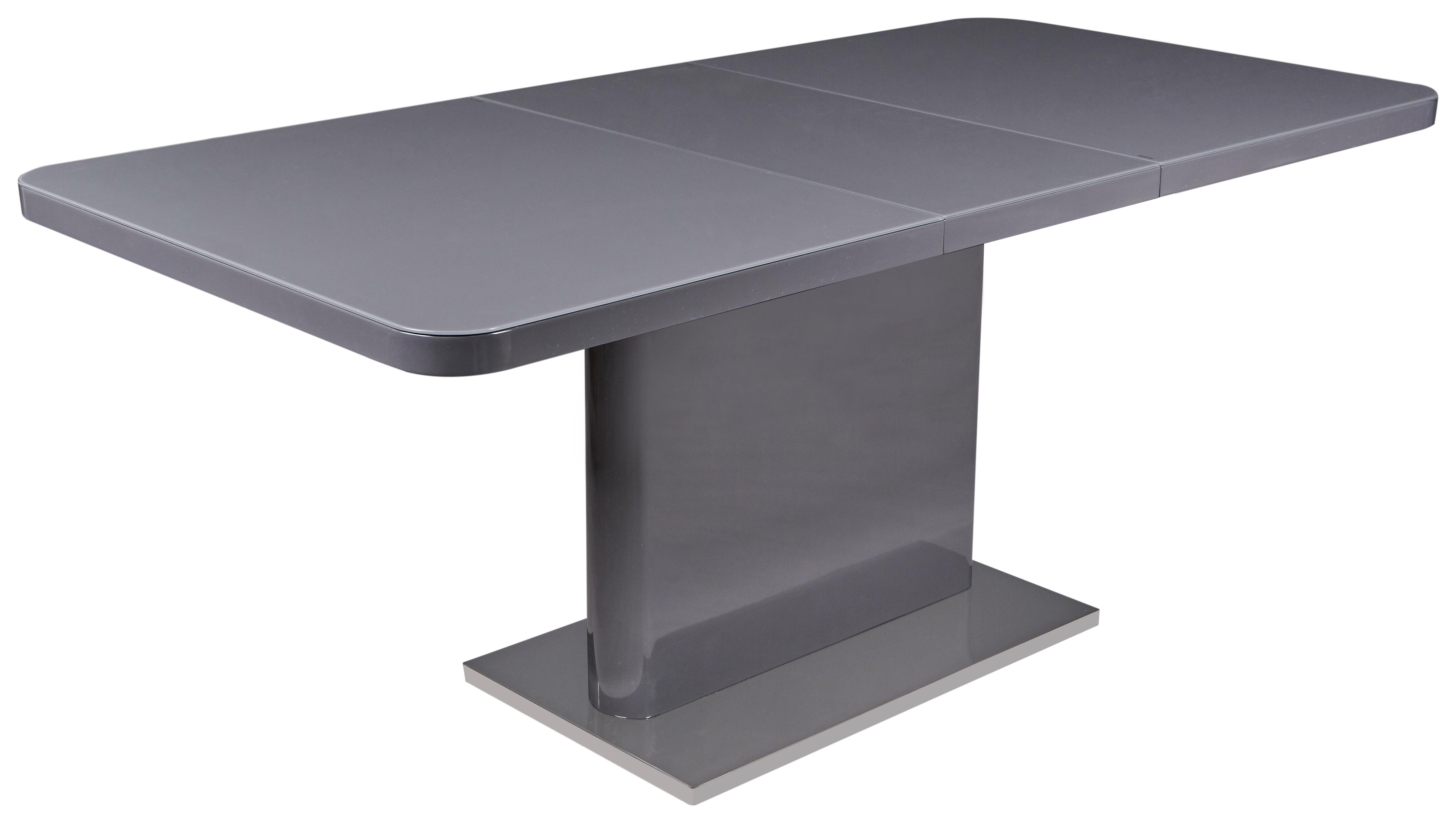 Jídelní Stůl Douglas Šířka 140-180cm - šedá, Design, kov/sklo (140-180/76/90cm)