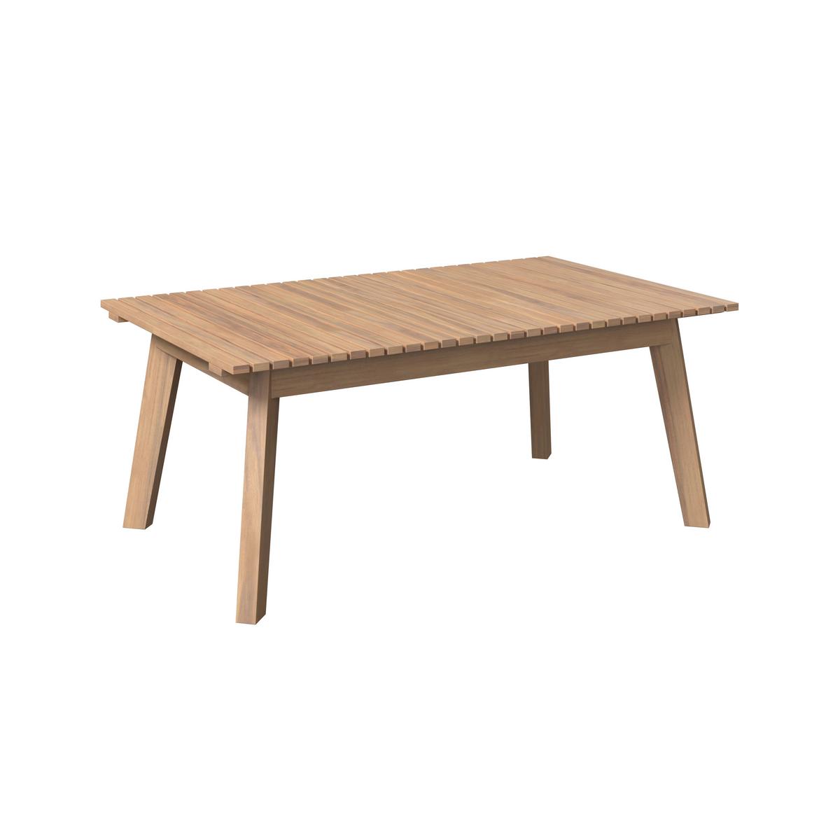 Loungegarnitur Dublin - Grau/Akaziefarben, MODERN, Holz/Kunststoff (90/60/55cm) - Beldano