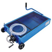 Öl-auffangwanne 70153 - Blau, Basics, Metall (87/53/14cm)