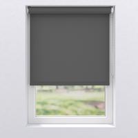 Rollo 120x190 cm mit Kettenzug - Anthrazit, Basics, Kunststoff (120/190cm)