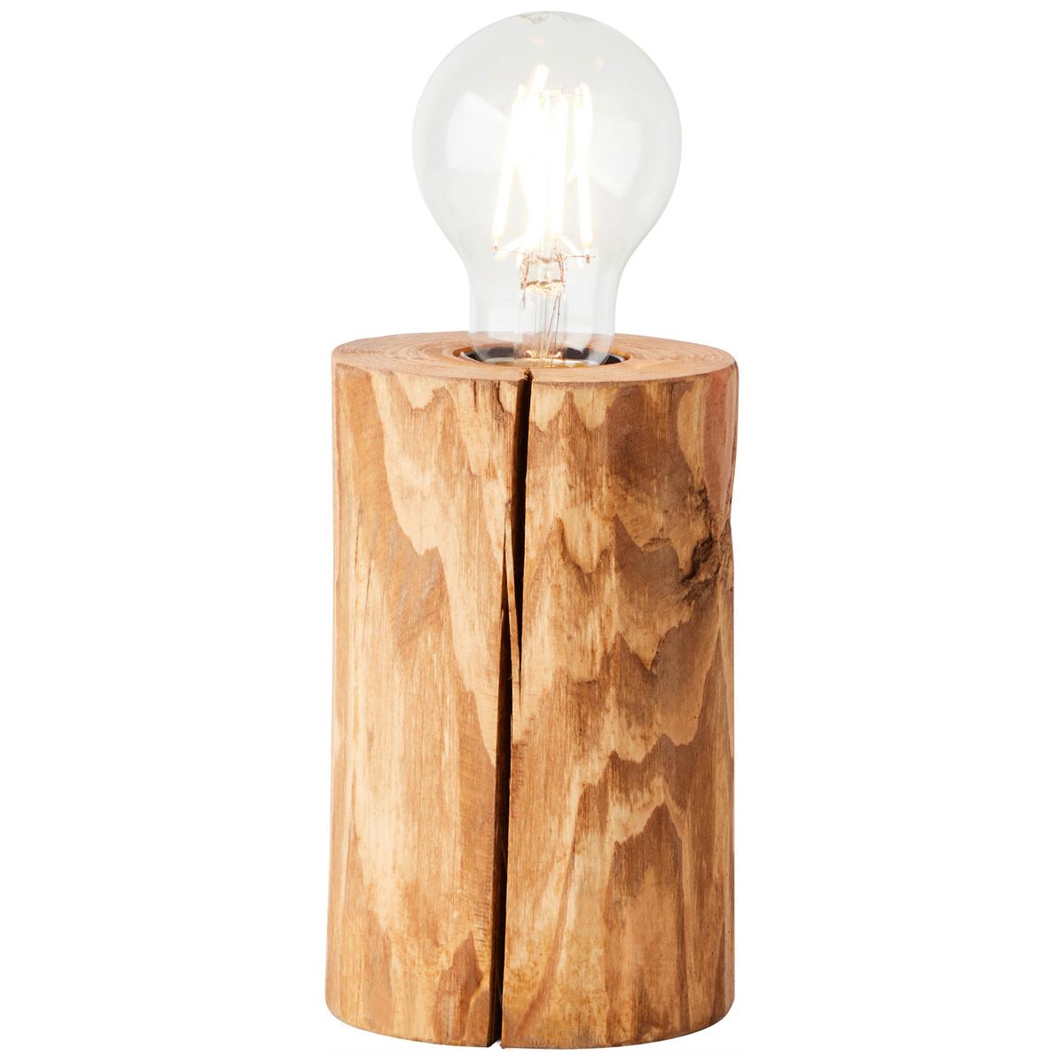 Tischleuchte 93112/36 Trabo - Kieferfarben, Natur, Holz (10/15cm) - Brilliant