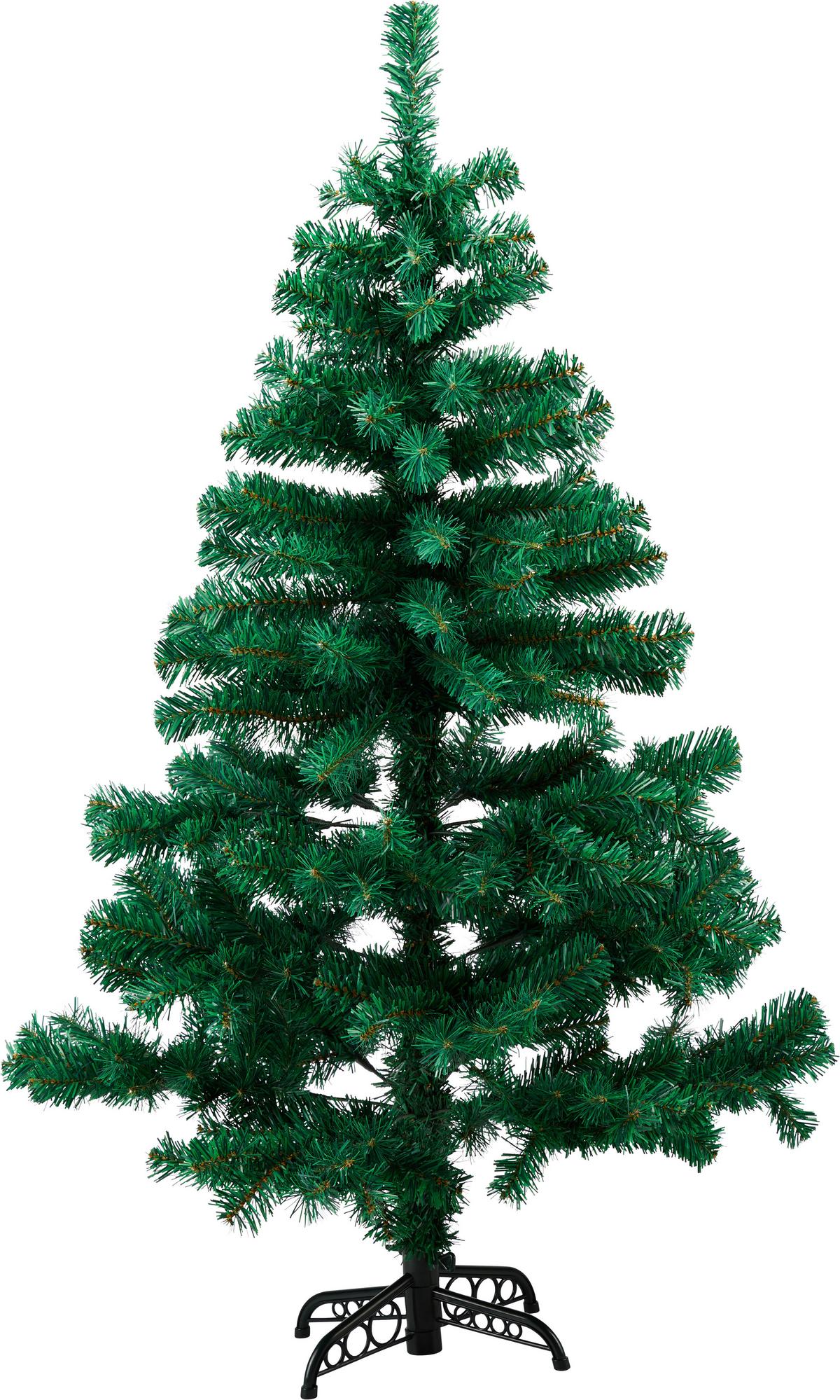 WEIHNACHTSBAUM Elisa - Grün, KONVENTIONELL, Kunststoff/Metall (120cm) - Luca Bessoni