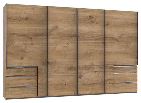 Schwebetürenschrank Level 36a B: 350cm Eiche - Eichefarben, Basics, Holzwerkstoff (350,00/216,00/65,00cm) Schwebetürenschrank Level 36a B: 350cm Eiche - Eichefarben, Basics, Holzwerkstoff (350,00/216,00/65,00cm)