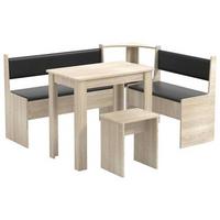Eckbankgruppe Esal Sonoma Eiche S: 153/115 cm - Sonoma Eiche, MODERN, Holzwerkstoff (153/115cm) - MID.YOU