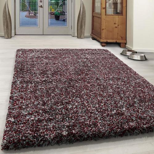 Teppich Läufer Rot Enjoy 80x250 cm - Rot, KONVENTIONELL, Textil (80/250cm)