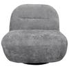Relaxsessel Bunty Grau B: 85 Cm - Schwarz/Grau, Basics, Textil (85/74/85cm) - Livetastic