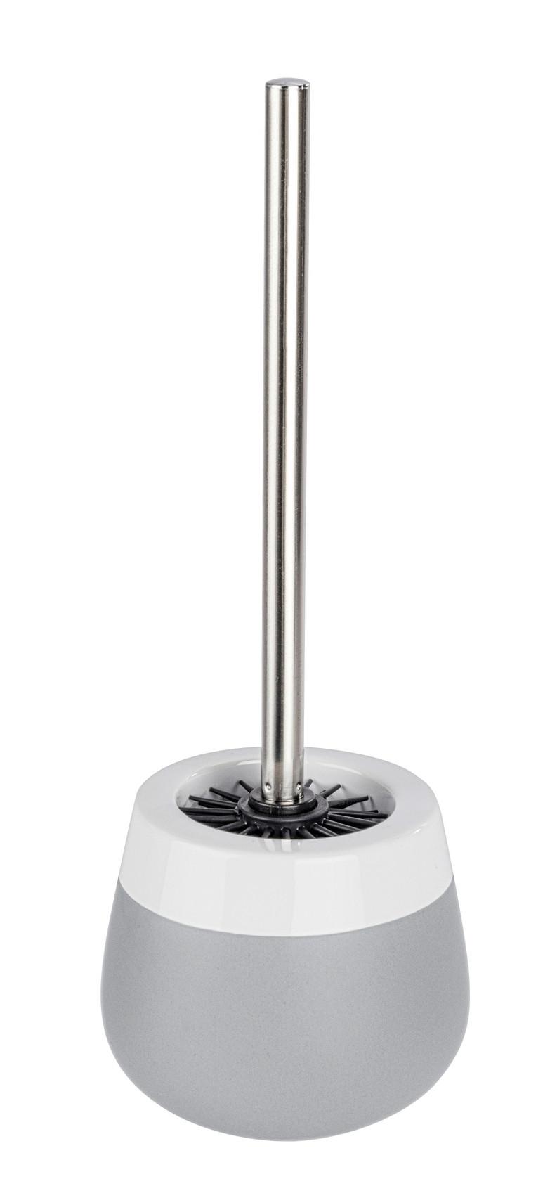 Wc-bürste Malta 22052100 - Grau, MODERN, Kunststoff (14/38,5/14cm) - Wenko