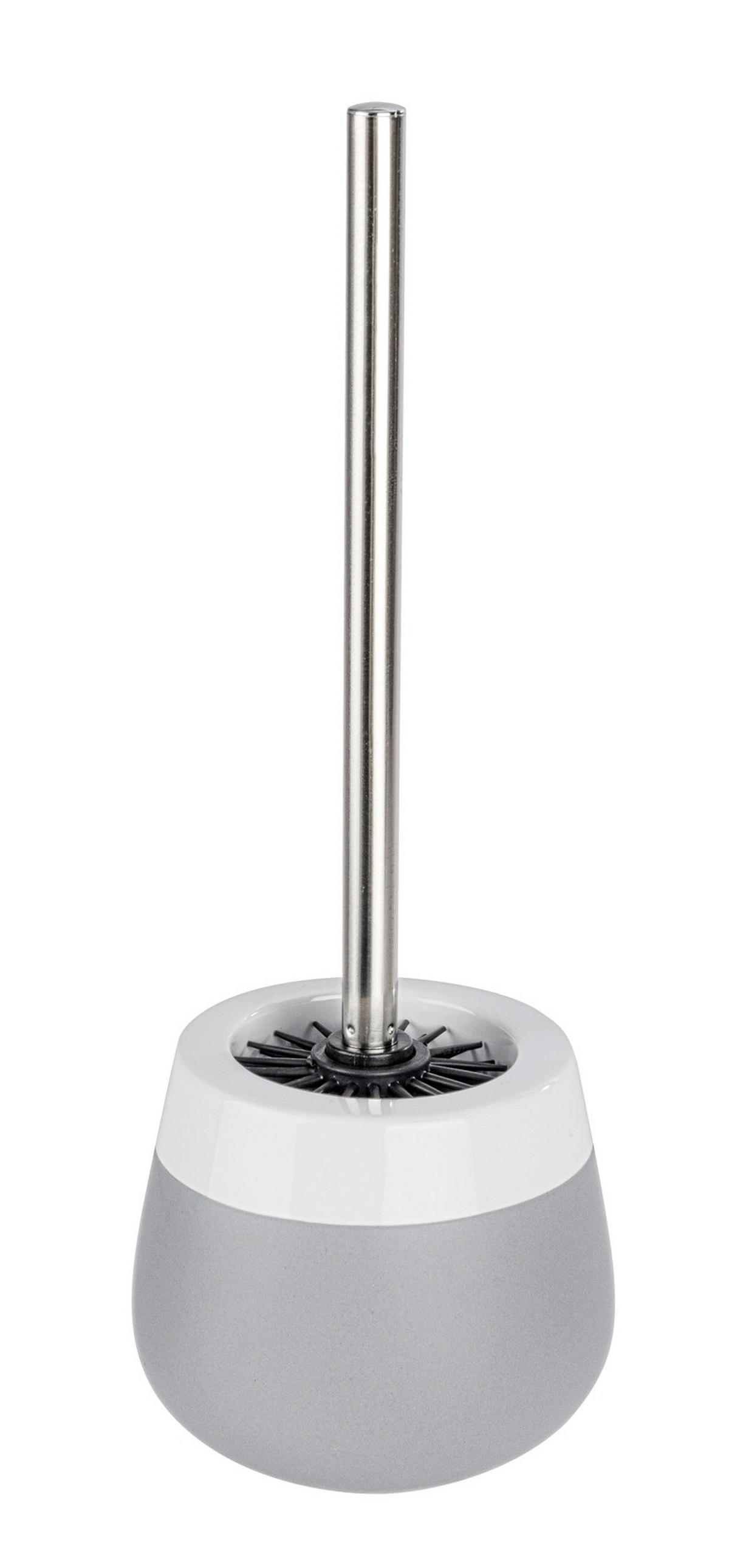 Wc-bürste Malta 22052100 - Grau, MODERN, Kunststoff (14/38,5/14cm) - Wenko