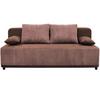 Schlafsofa Stella Koralle B: 197 cm - Koralle/Schwarz, Design, Textil (197/90/83cm) - MID.YOU