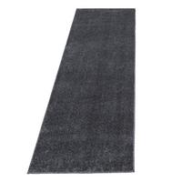Teppich Läufer Grau Ata 80x250 cm - KONVENTIONELL (80/250cm) - Novel