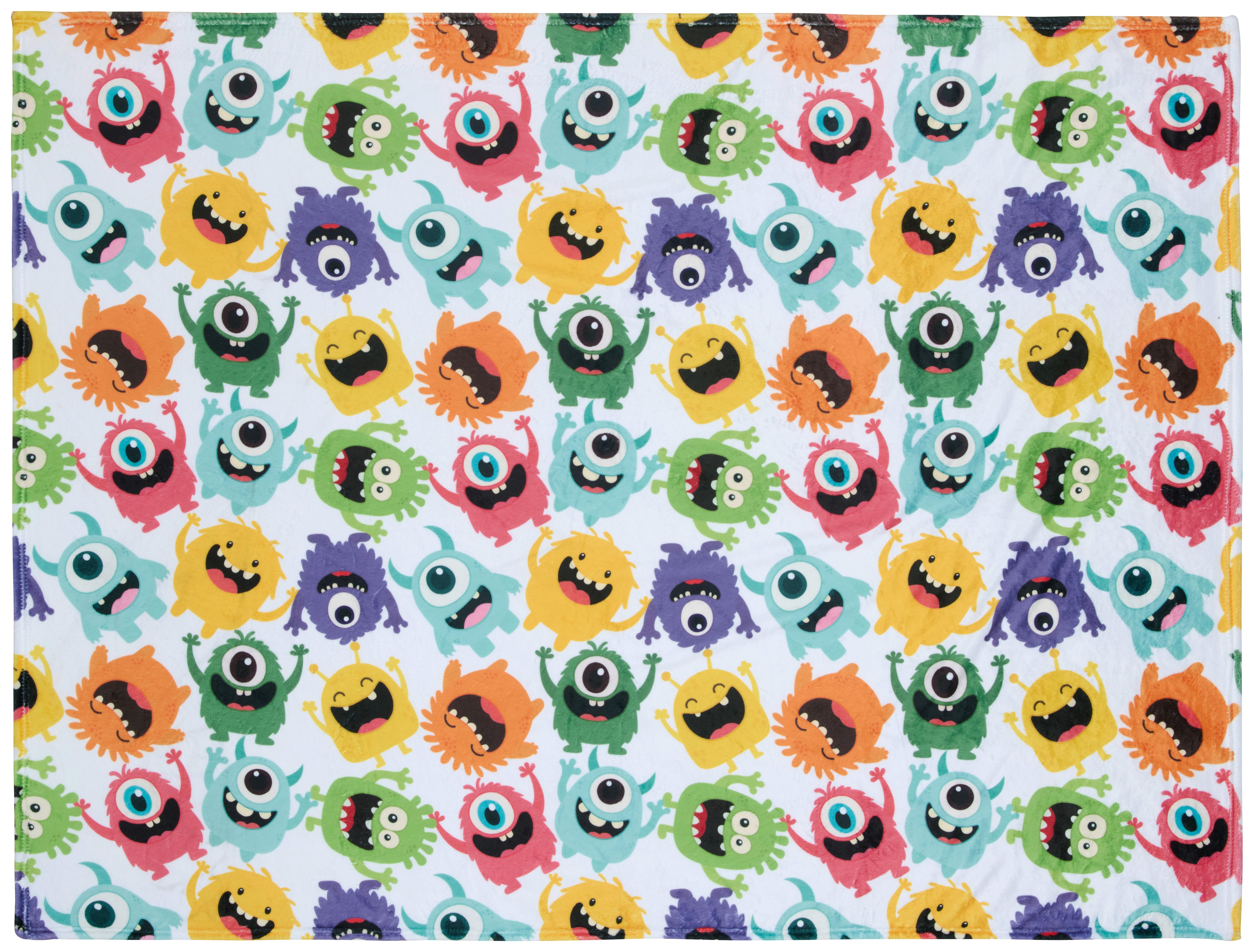 KUSCHELDECKE PIPPA - Multicolor, KONVENTIONELL, Textil (130/170cm) - BUNINO
