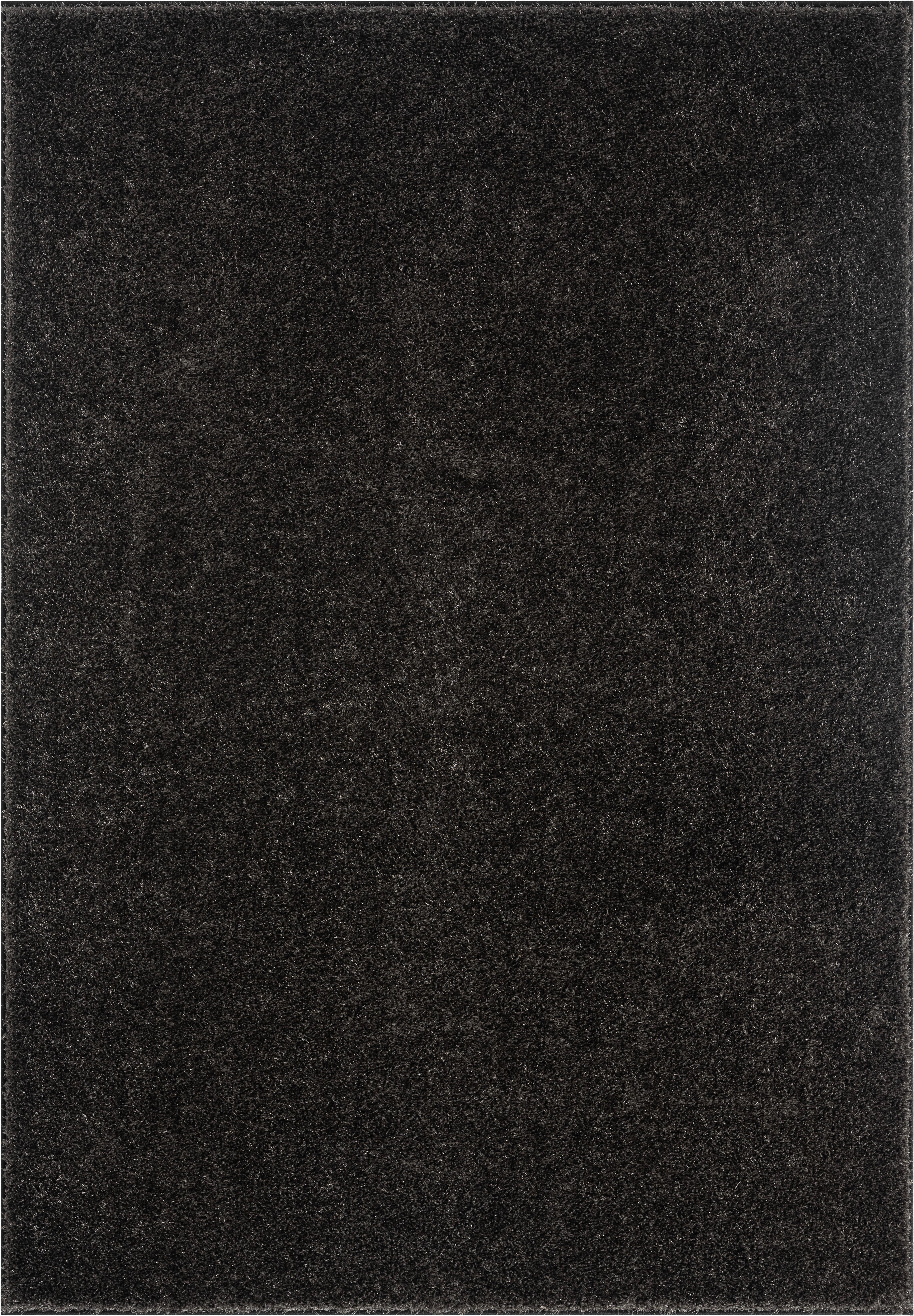  RUGMRZ Carpet 160 x 220 cm Grauer Teppich mit Blättern