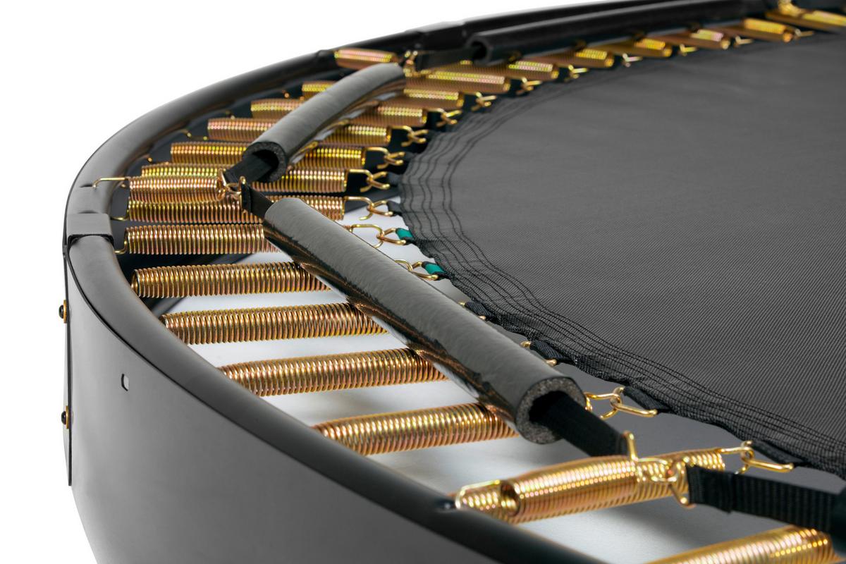 Bodentrampolin Ø 396cm Salta Royal Baseground - Schwarz, Trend, Metall (396cm) - Salta