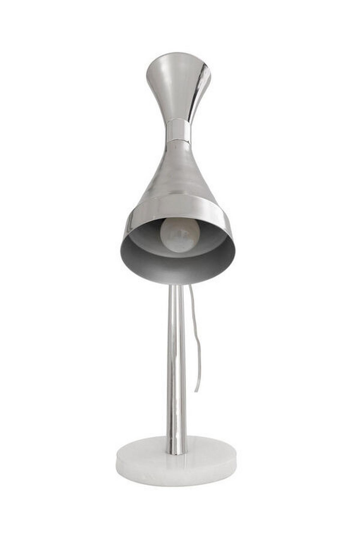 Tischlampe Cosima Silberfarben - Trend (16/50cm) - Kayoom