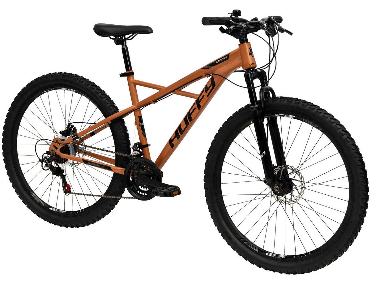 Mountainbike Huffy Korros 27.5 mountainbike - Hellbraun, Basics, Metall (68/101/177cm)