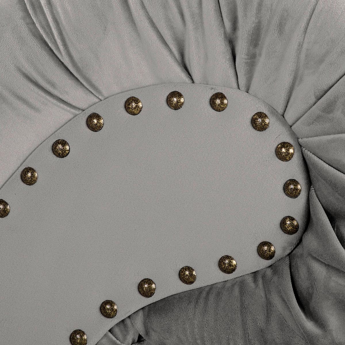 Récamiere Pako Grau B: 185cm - Braun/Grau, Design, Textil (185/93/75cm) - Livetastic