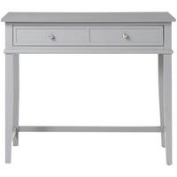 Schreibtisch Franklin Grau L: 89cm - Grau, Design, Holzwerkstoff (89/75/45cm) - MID.YOU