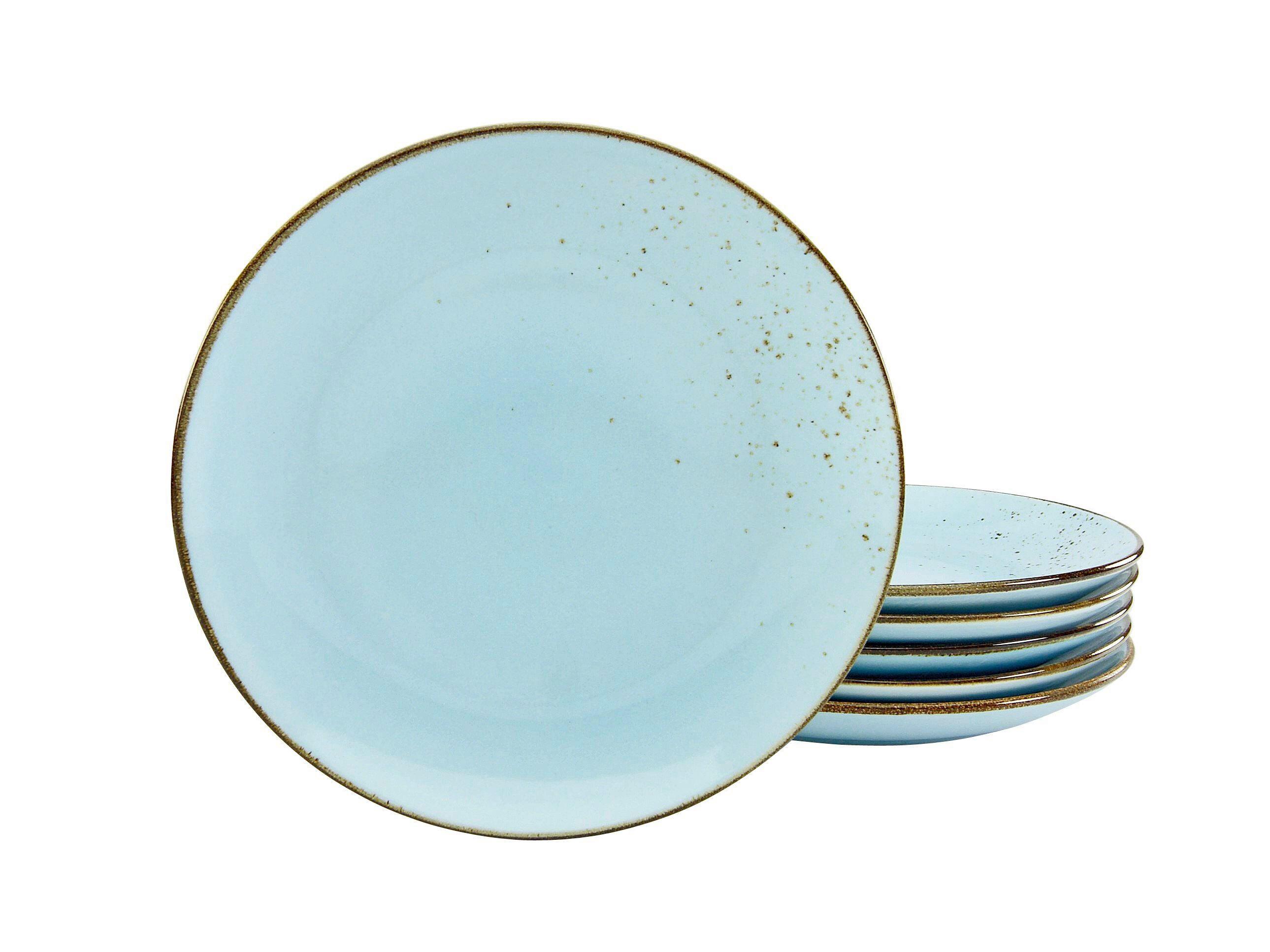 Speisetellerset 22065 Nature Collection - Pastellblau, Trend, Keramik (27cm) - Creatable