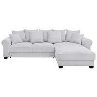 Ecksofa Maureen Hellgrau S: 318x197 Cm - Hellgrau/Schwarz, KONVENTIONELL, Textil (318/197cm) - MID.YOU