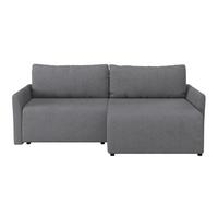 Ecksofa mit Schlaffunktion Sonos, Anthrazit 228x146 cm - Ecru/Anthrazit, MODERN, Textil (228/146cm)