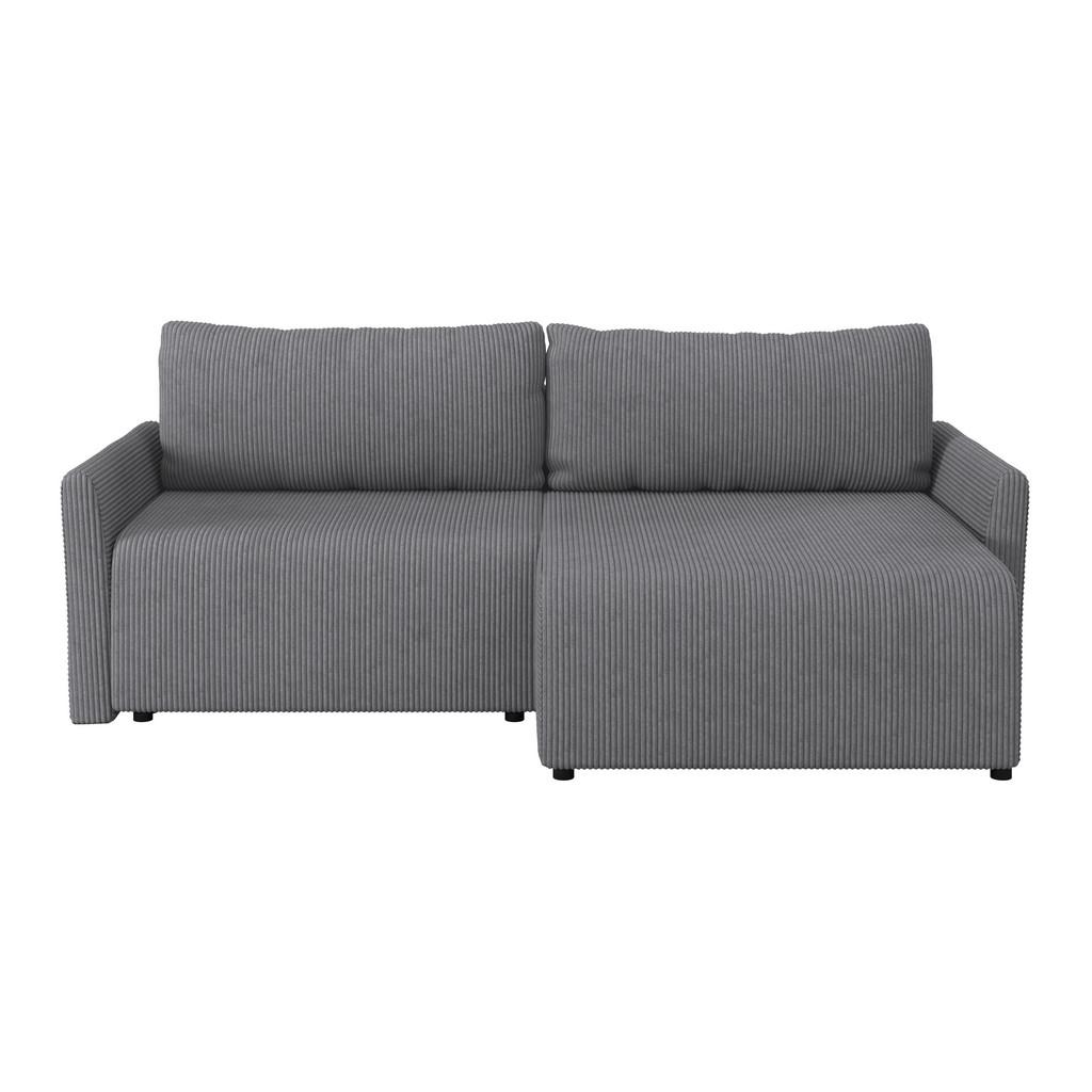 Ecksofa mit Schlaffunktion Sonos, Anthrazit 228x146 cm
