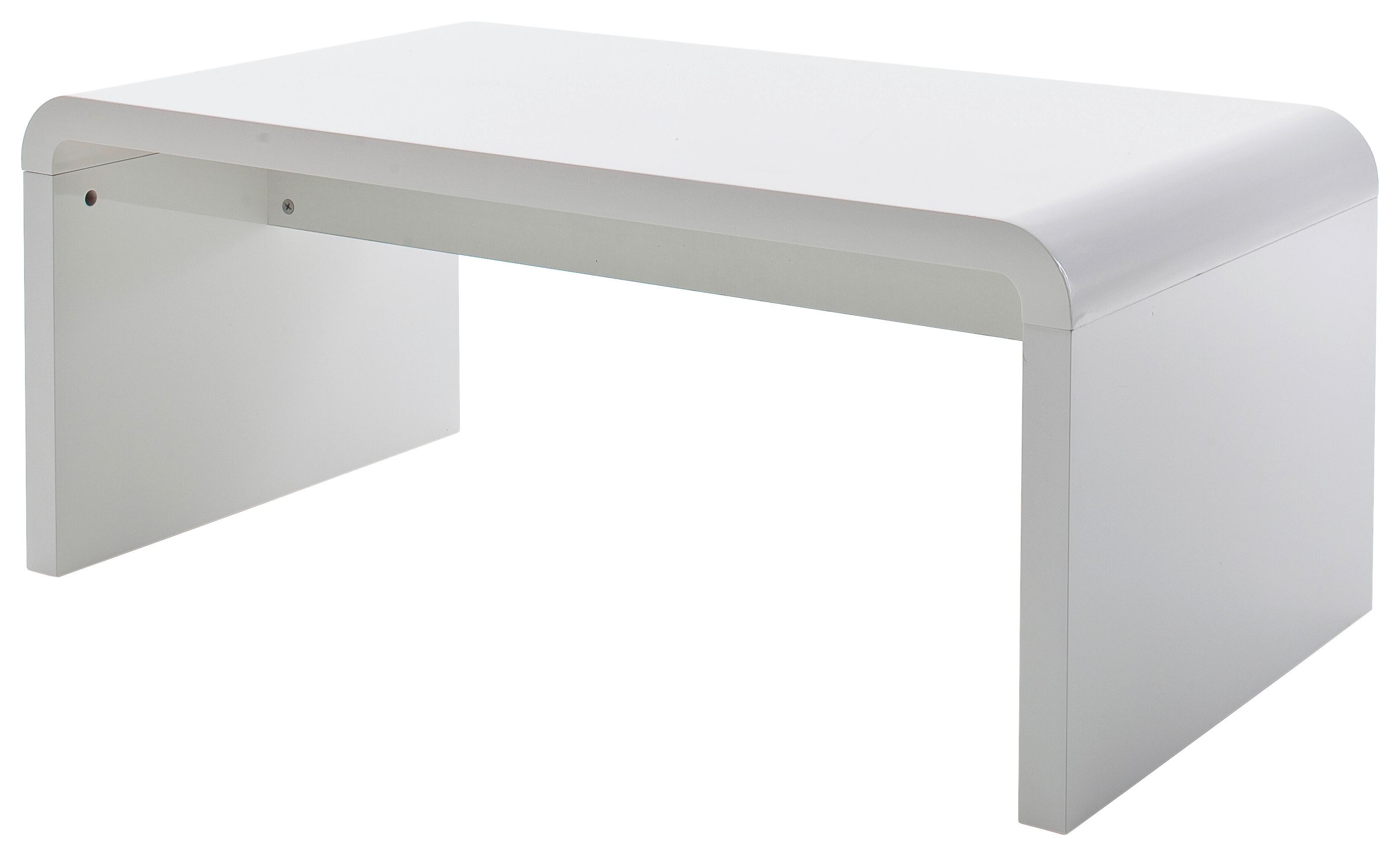 Couchtisch Tuscany, Weiß - Weiß, Design, Holzwerkstoff (110/45/60cm) - Livetastic