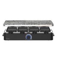 Raclette-Grill B-Kitchen Grill 900 - Edelstahlfarben/Schwarz, Basics, Kunststoff/Stein (44,5/14,5/22,7cm)