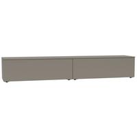 TV-Element Las Vegas Taupegrau B: 240 cm - Taupe, MODERN, Holzwerkstoff (240/36/48cm) - Vertico