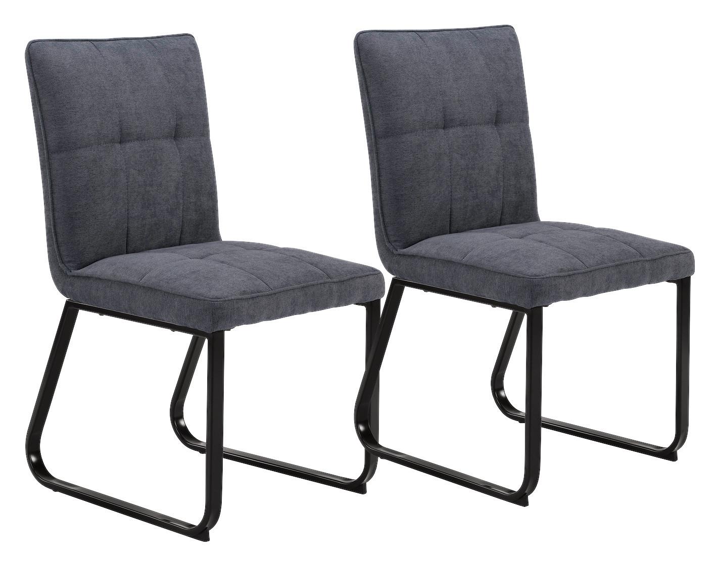 Zweiteiliges Stuhl-Set in Hellgrau bestellen »