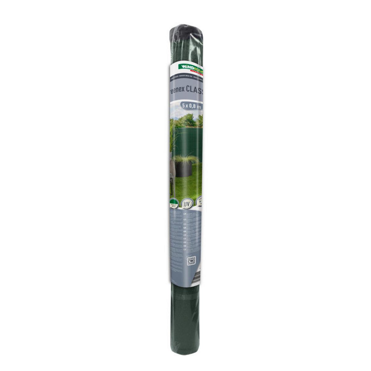 Sichtschutz Zaunblende Screenex Classic - Grün, Basics, Kunststoff (500/80cm) - Windhager