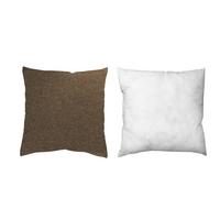 ZIERKISSEN Braun 40x40 cm - Braun, Basics, Textil (40/40cm)