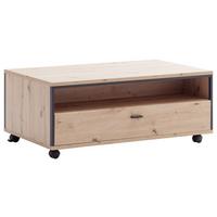 Couchtisch Buenos Aires Anthrazit/eichefarben - Eichefarben/Anthrazit, Design, Holzwerkstoff/Kunststoff (115/46/70cm) - MID.YOU