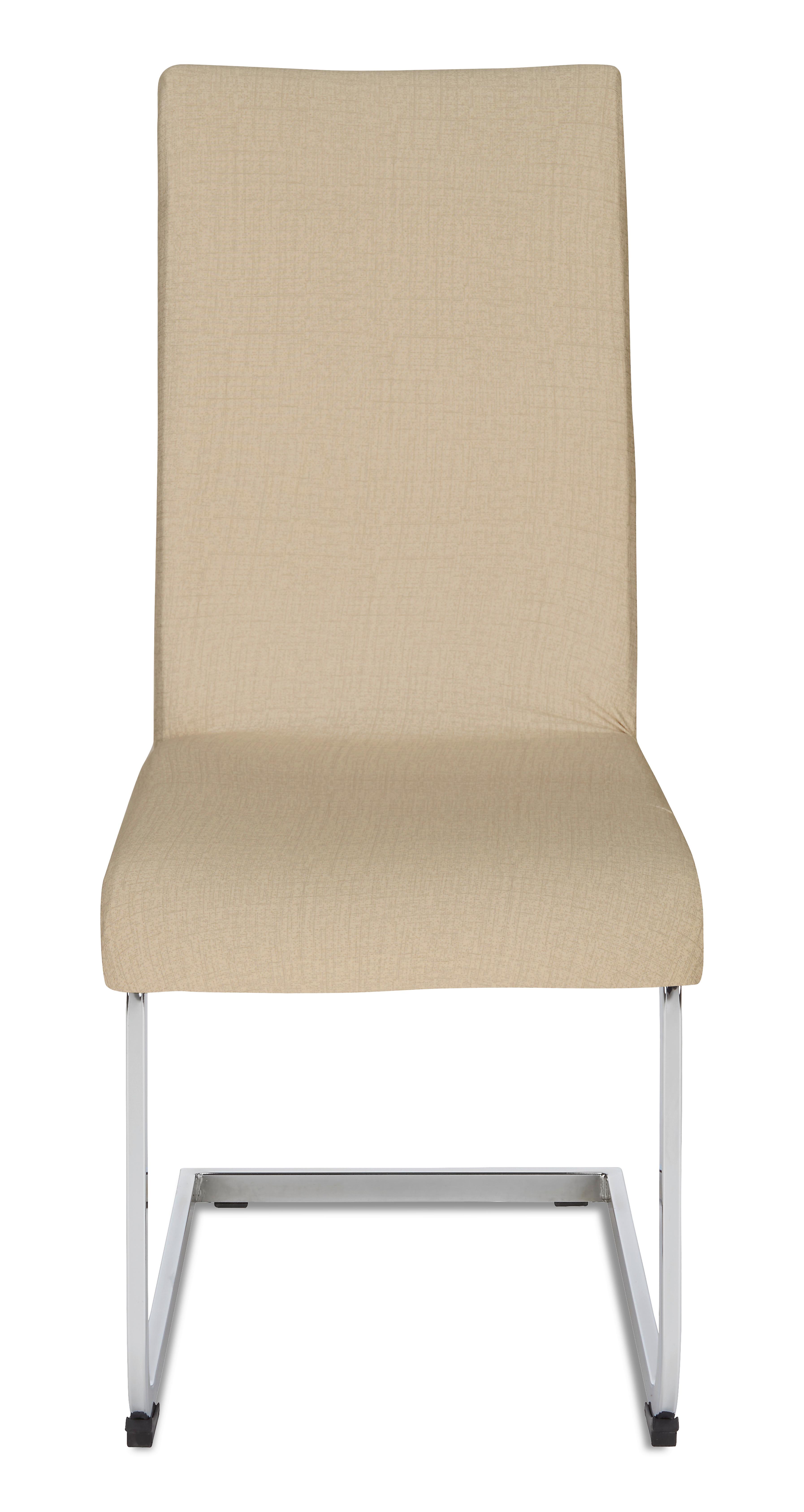 NÁVLEK NA STOLIČKU FRED - EXT - - béžová, Konventionell, textil (48/48/68cm) - Mömax