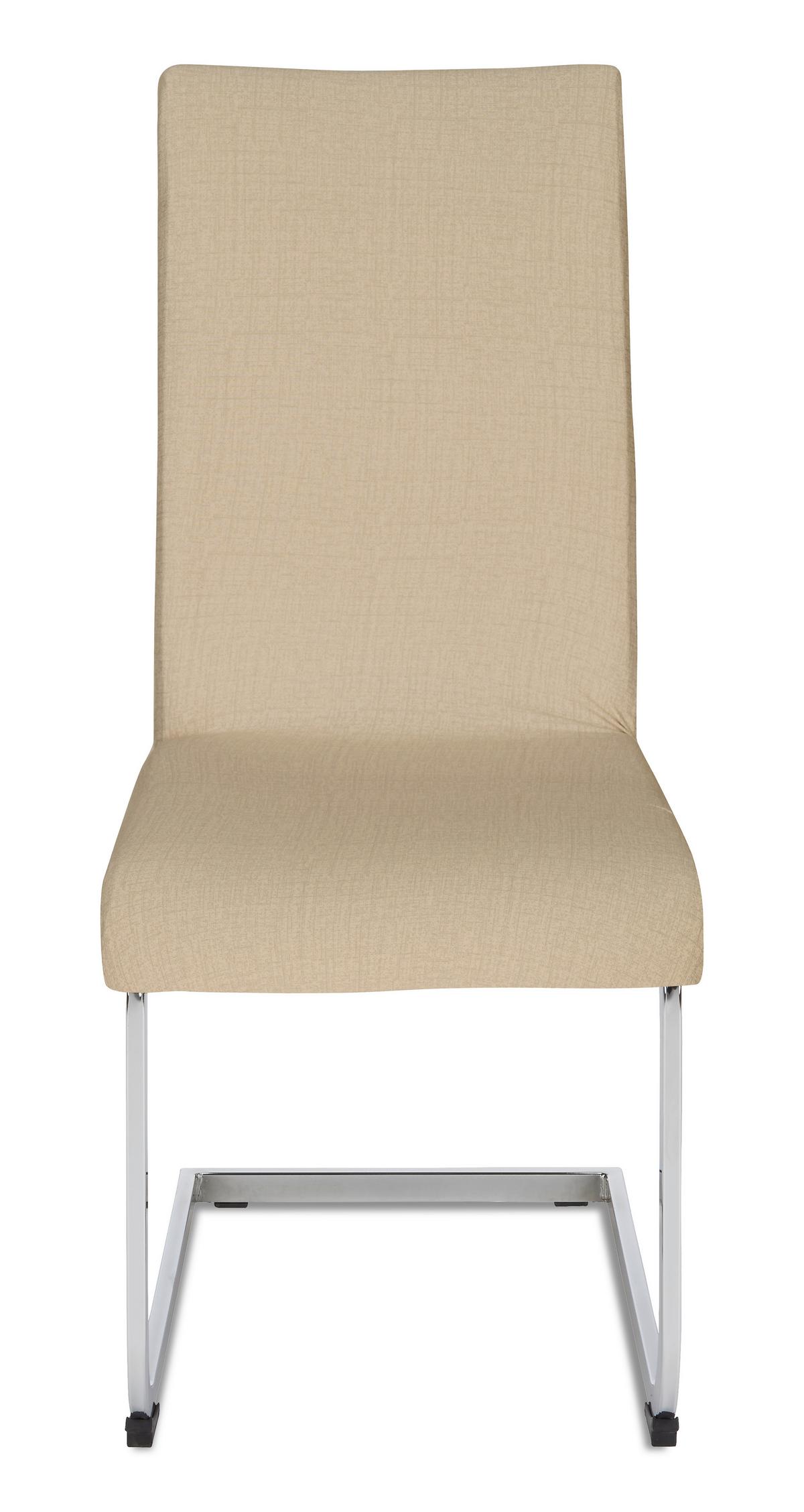 POVLAK NA ŽIDLI FRED - EXT - - béžová, Konvenční, textil (48/48/68cm) - Mömax